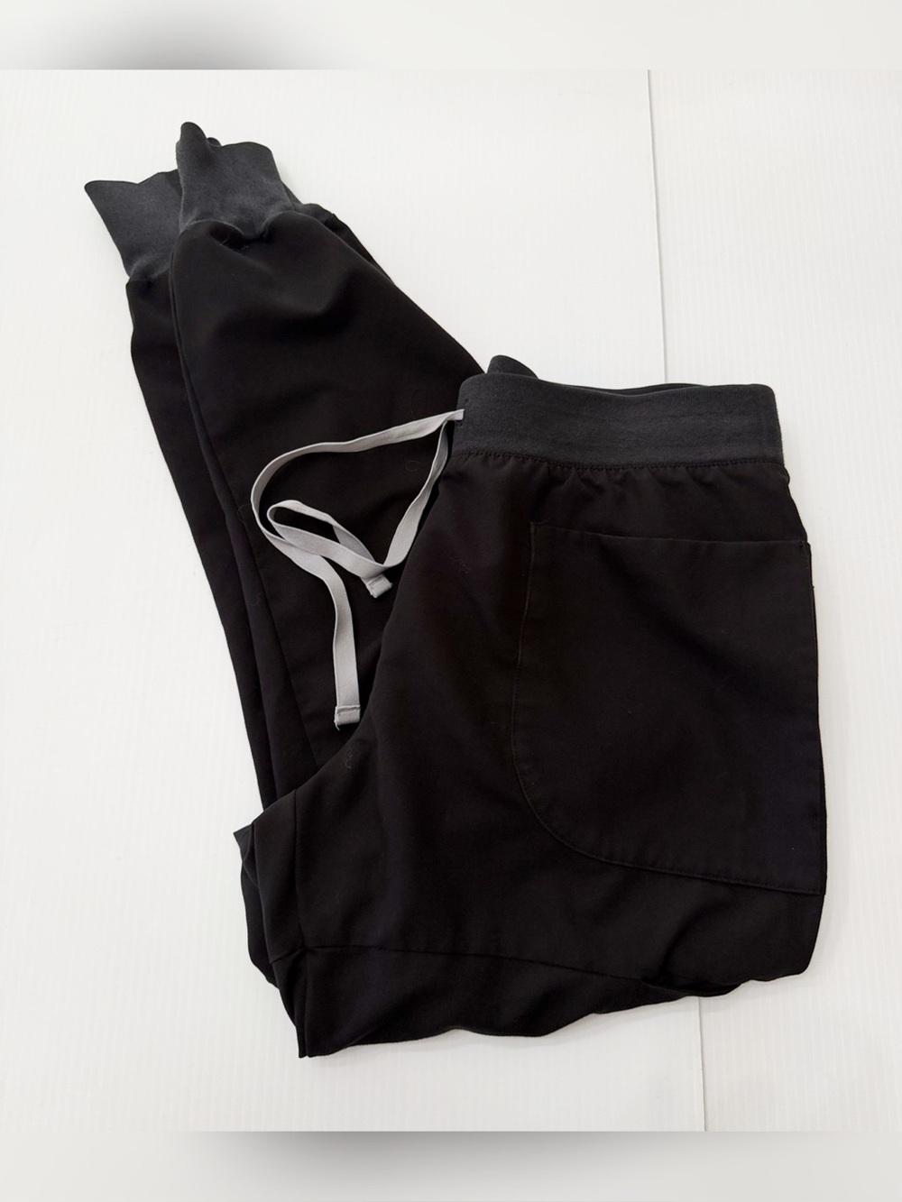 Figs Jogger Scrub Pants - Black - M